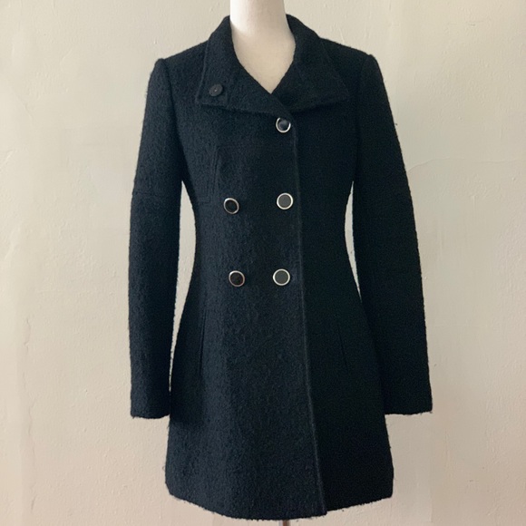 Jessica Simpson wool-blend classic coat